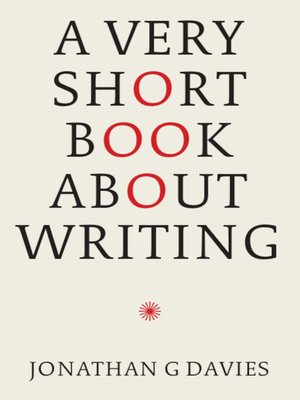 cover image of A Very Short Book About Writing